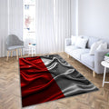 Drapeau Hesse Drapeaux ondulés en soie Tapis Sol - Tapis De Salon, Drapeaux en tissu Hesse Hesse Tapis Art, Tapis pour la décoration de la maison
