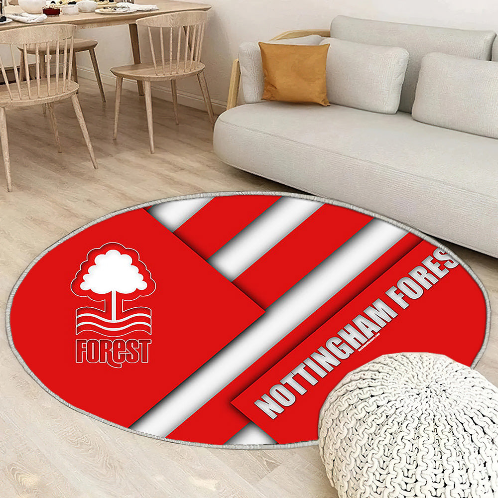 Nottingham Forest FcEnglish Football Club Nottingham Tapis Sol - Tapis De Salon, Royaume-Uni Tapis Art, Tapis pour la décoration de la maison