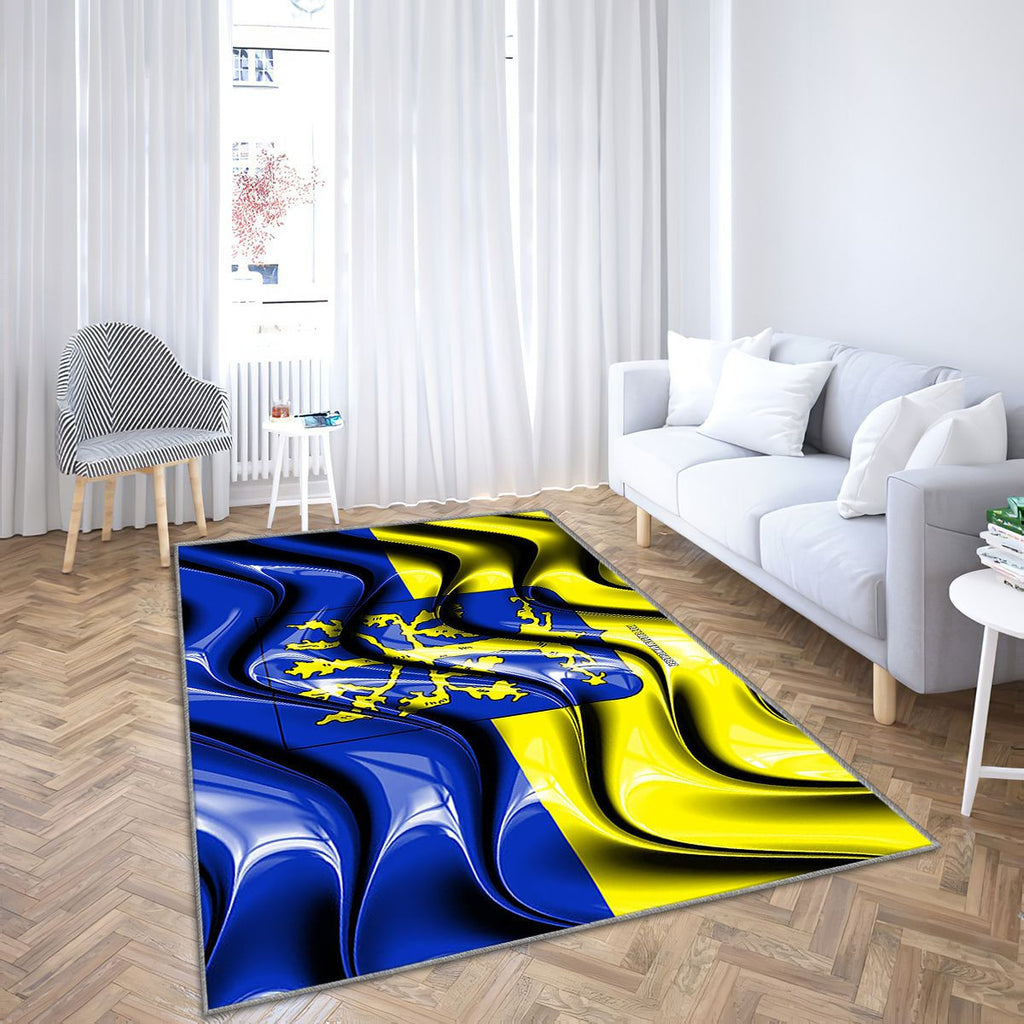 Hagen Drapeau Villes D'Allemagne Tapis Sol - Tapis De Salon, Hagen Hagen Villes Allemandes Tapis Art, Tapis pour la décoration de la maison