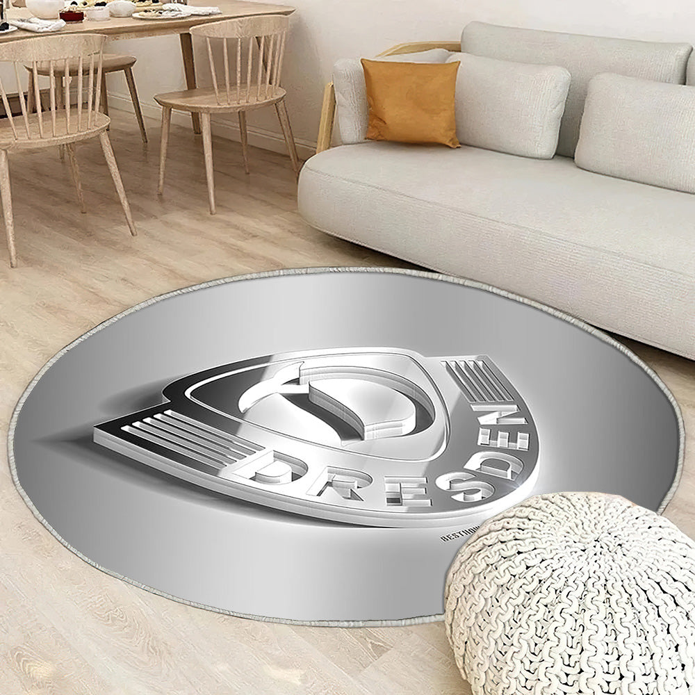 Sg Dynamo Dresden Tapis Sol - Tapis De Salon, Club de football allemand 3Ddresdenbundesliga 2 Tapis Art, Tapis pour la décoration de la maison