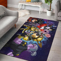 Goku vs villains purple galaxy